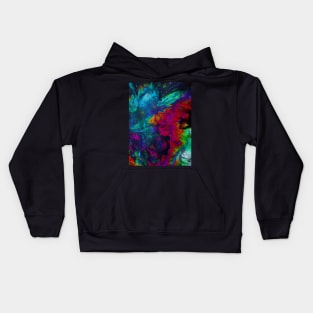 Tie Die With Stars Kids Hoodie